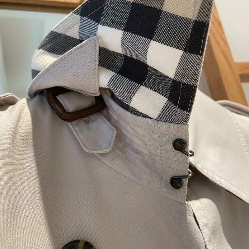 Burberry短版風衣尺寸UK8/USA6-4