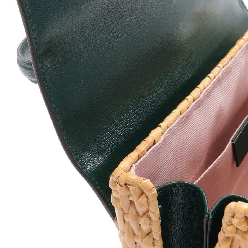 【日本直送】中古GUCCI古馳 9.5新 手提包藤-4