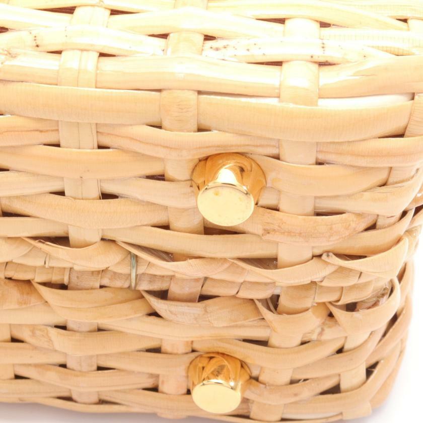 【日本直送】中古GUCCI古馳 9.5新 手提包藤-6