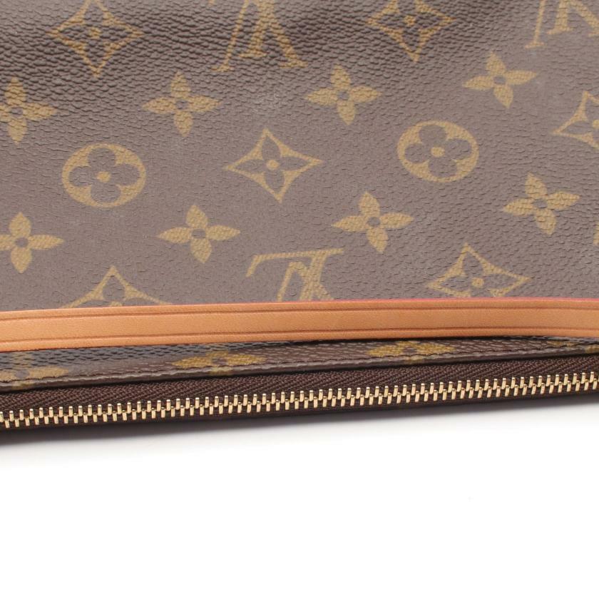 【日本直送】中古LV路易威登 9.5新 PochetteAccessoires老花手提包-4