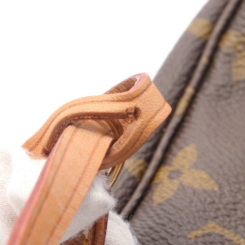 【日本直送】中古LV路易威登 9.5新 PochetteAccessoires老花手提包-5