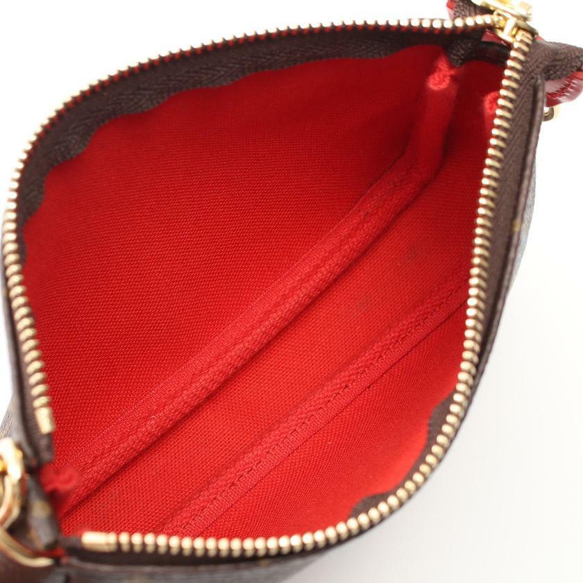 【日本直送】中古LV路易威登 9.5新 PochetteAccessoires鏈條手提包-2