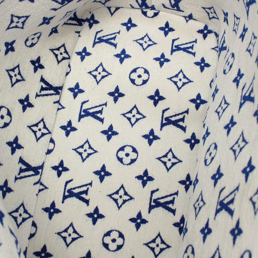 【日本直送】中古LV路易威登 9.8新 老花提花肩包托特包-4