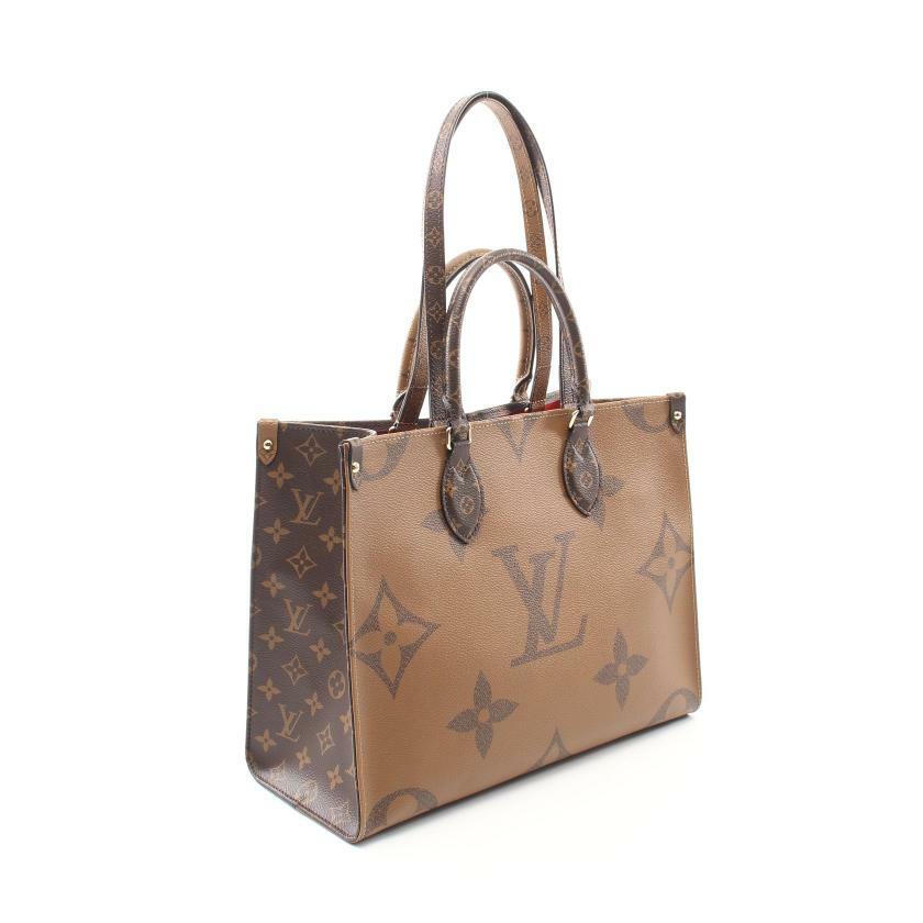 【日本直送】中古LV路易威登 9.5新 OnTheGoMM老花GiantReverse肩包-1