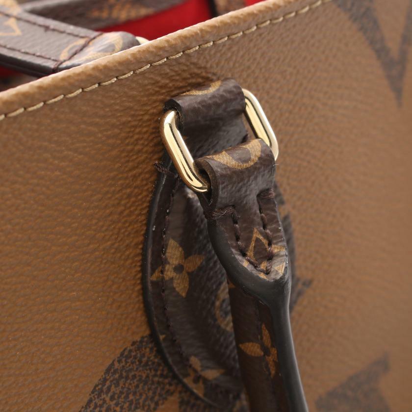 【日本直送】中古LV路易威登 9.5新 OnTheGoMM老花GiantReverse肩包-6