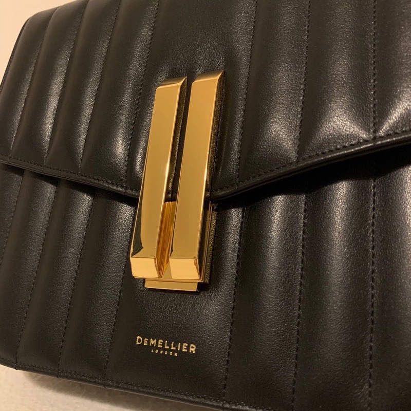 Demellier-The Vancouver 黑色肩背/斜背包-1