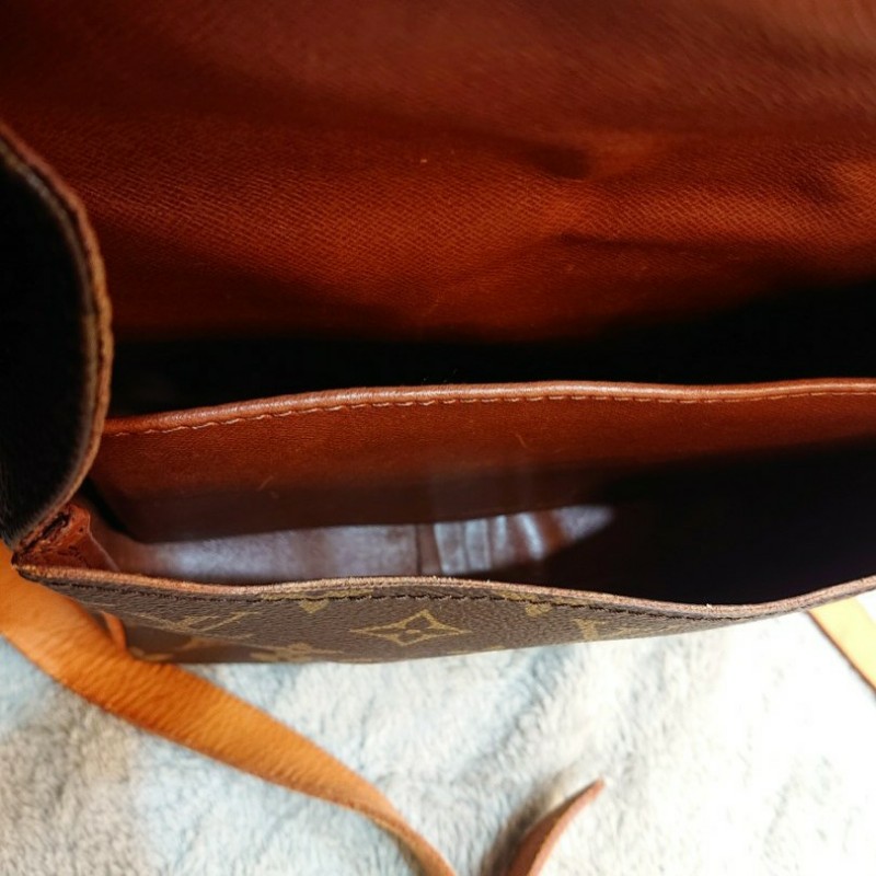 💕【二手】LV 真品 泫雅同款 老花馬鞍包 /絕版古董/復古包-3