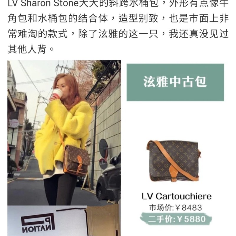 💕【二手】LV 真品 泫雅同款 老花馬鞍包 /絕版古董/復古包-9