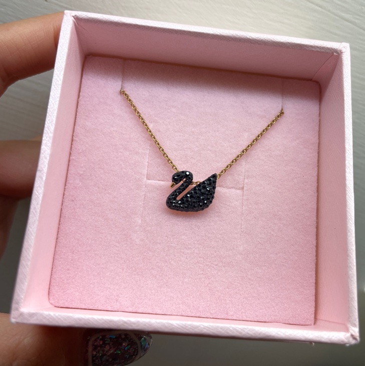 Swarovski 施華洛世奇黑天鵝項鍊-3