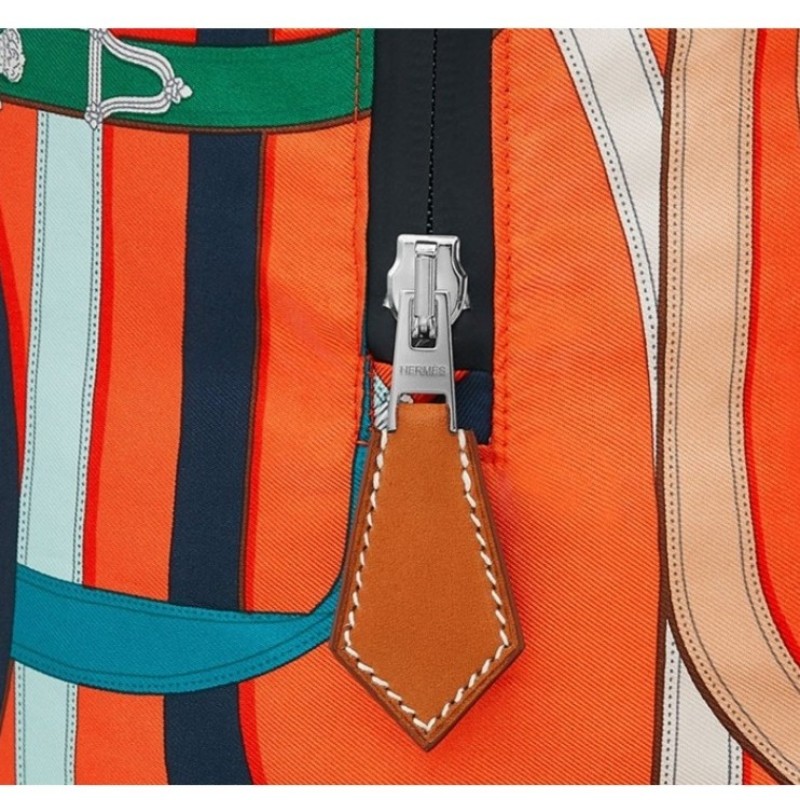 Hermes Airsilk Bag 愛馬仕空氣感絲巾後背包-4