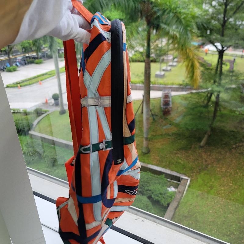 Hermes Airsilk Bag 愛馬仕空氣感絲巾後背包-8