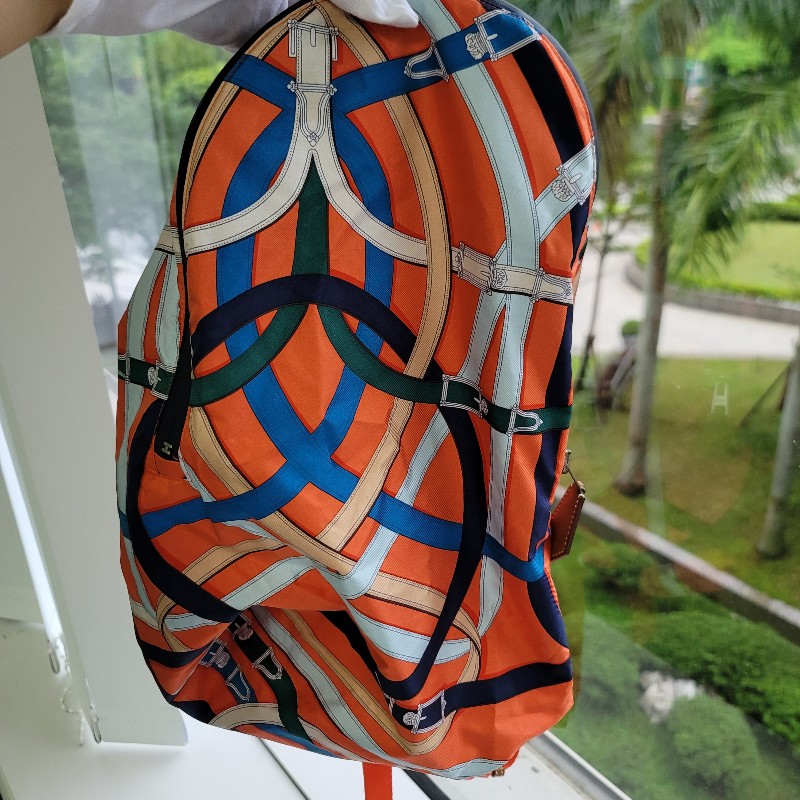 Hermes Airsilk Bag 愛馬仕空氣感絲巾後背包-9