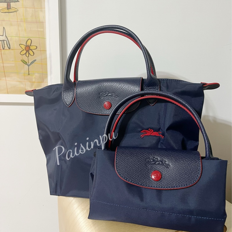 全新 Longchamp 海軍藍 70週年紀念款-0