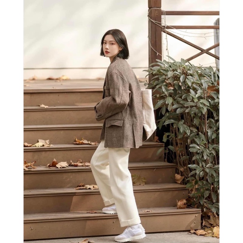 限時限量 New Balance 327 白絲綢 大N復古休閒鞋 NB327 WS327春夏秋冬 IN李知恩-6