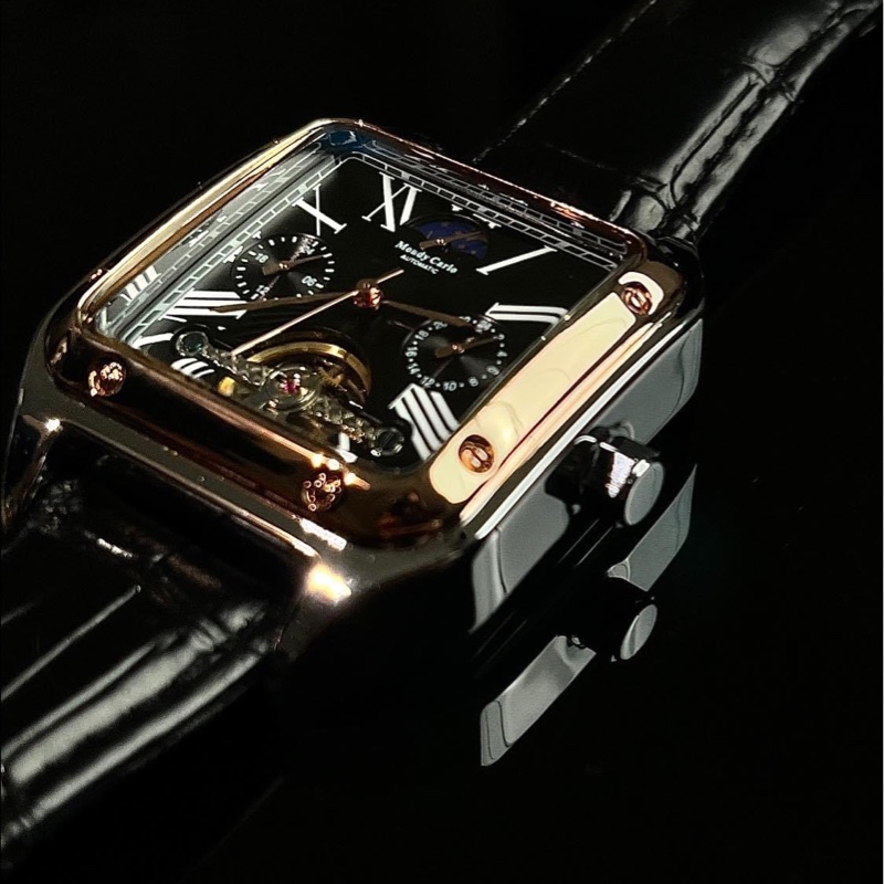 【 Mondy Carlo 山度士系列機械錶 】-0