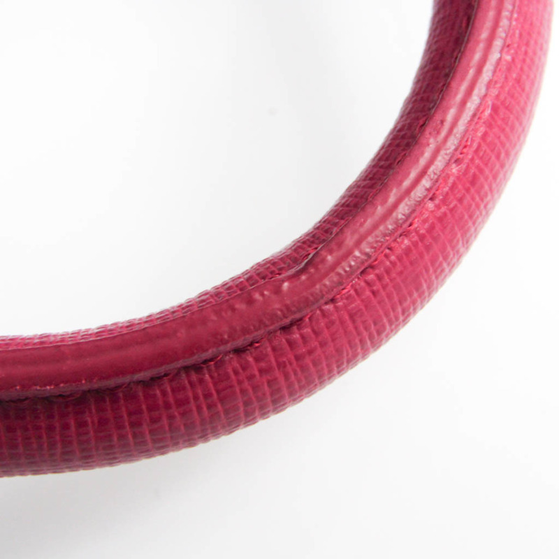 【日本直送】Furla Linda M SATCHEL 834157 女士皮革手提包，單肩包覆盆子-6