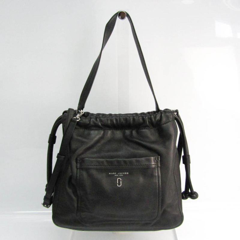 【日本直送】Marc Jacobs Tied Up HOBO M0012550 女士皮革單肩包，托特包黑色-0