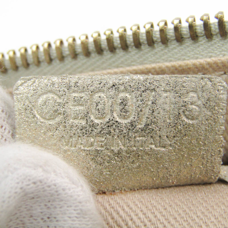 【日本直送】Celine Boogie 女式皮革，皮革手提包金色-13