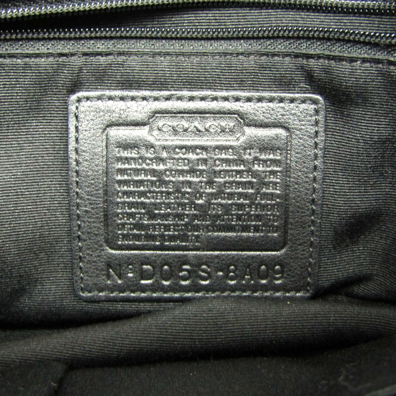 【日本直送】Coach Soho 8A09 女士皮革手提包 黑色-9