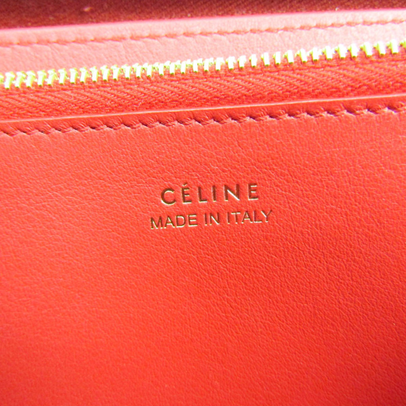 【日本直送】席琳女士皮革長錢包（雙折）紅色-6