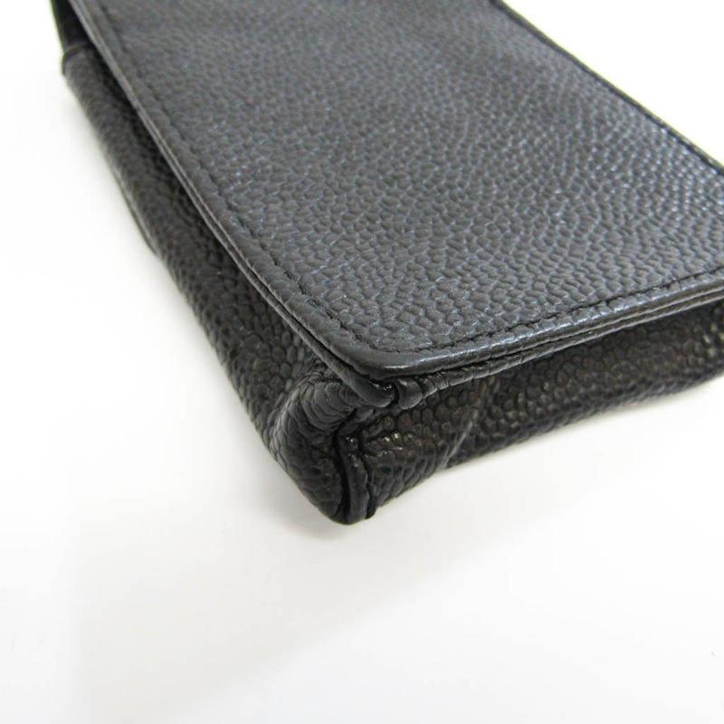 【日本直送】香奈兒煙盒魚子醬皮革黑色 iQOS 盒 A13511-4