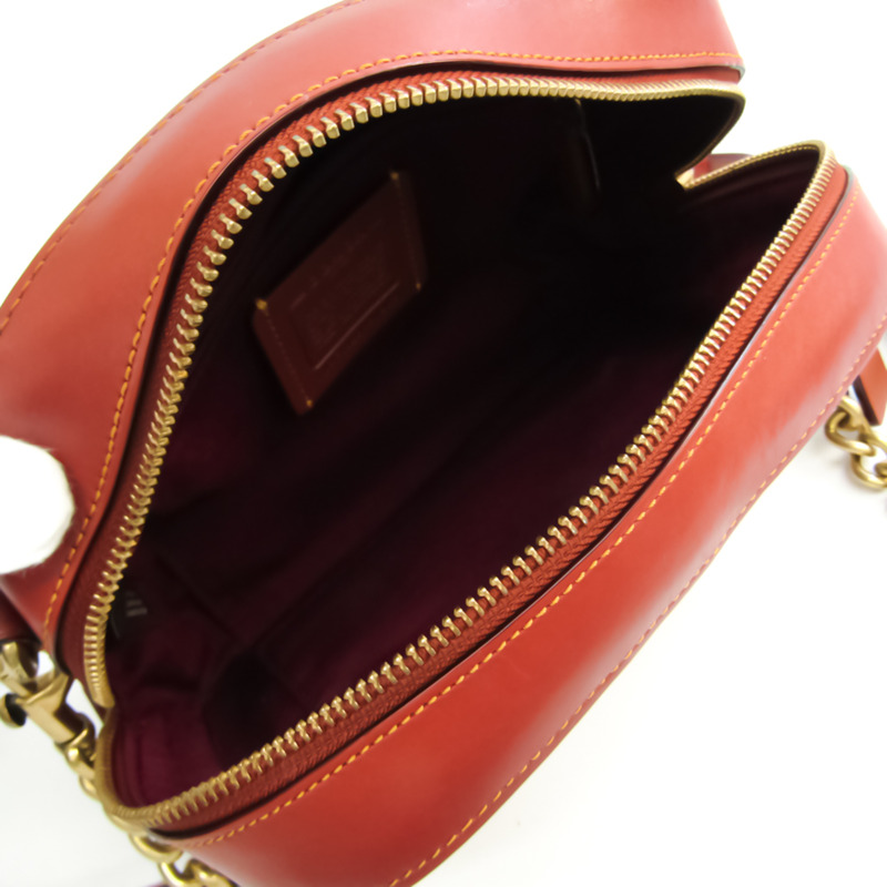 【日本直送】蔻馳 Signature 相機包 31208 女款塗層帆布,皮革單肩包 米色,棕色,紅棕色-2