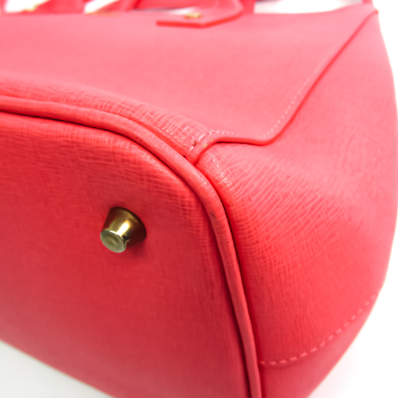 【日本直送】Furla Linda M 女士皮革手提包,單肩包 淺粉色-3