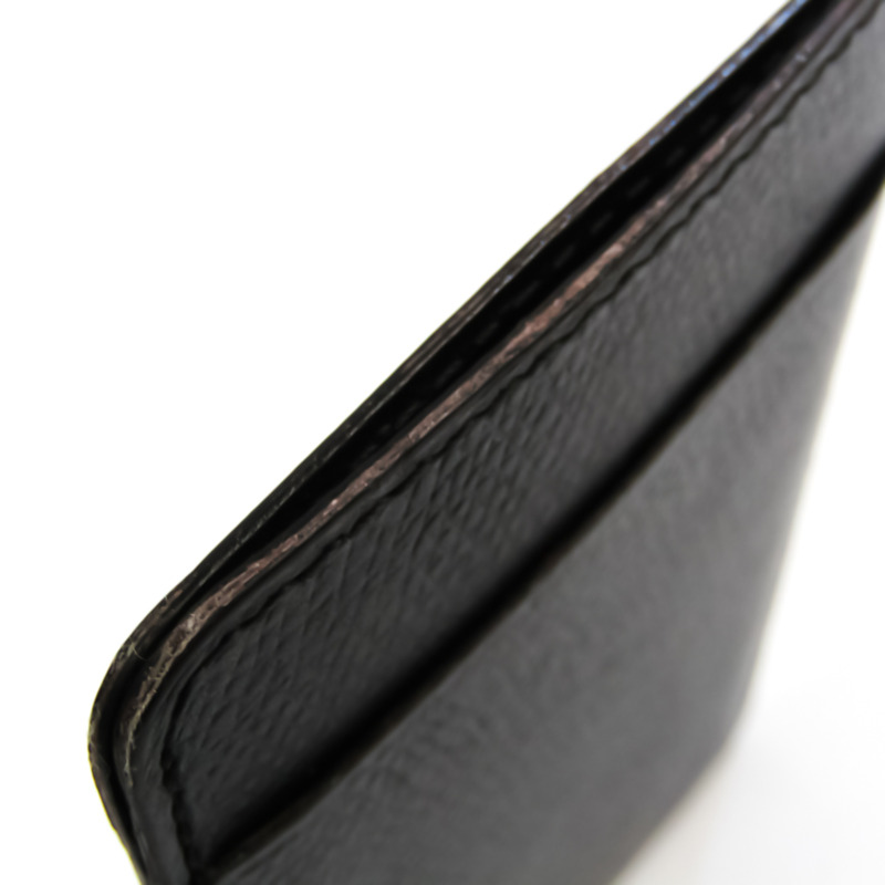 【日本直送】Camille Fournet 男士皮卡錢包 黑色-4