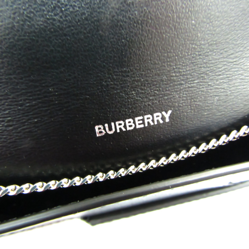 【日本直送】Burberry JODY GRAPHIC PRINT 8022445 皮革卡包 黑色，白色-6
