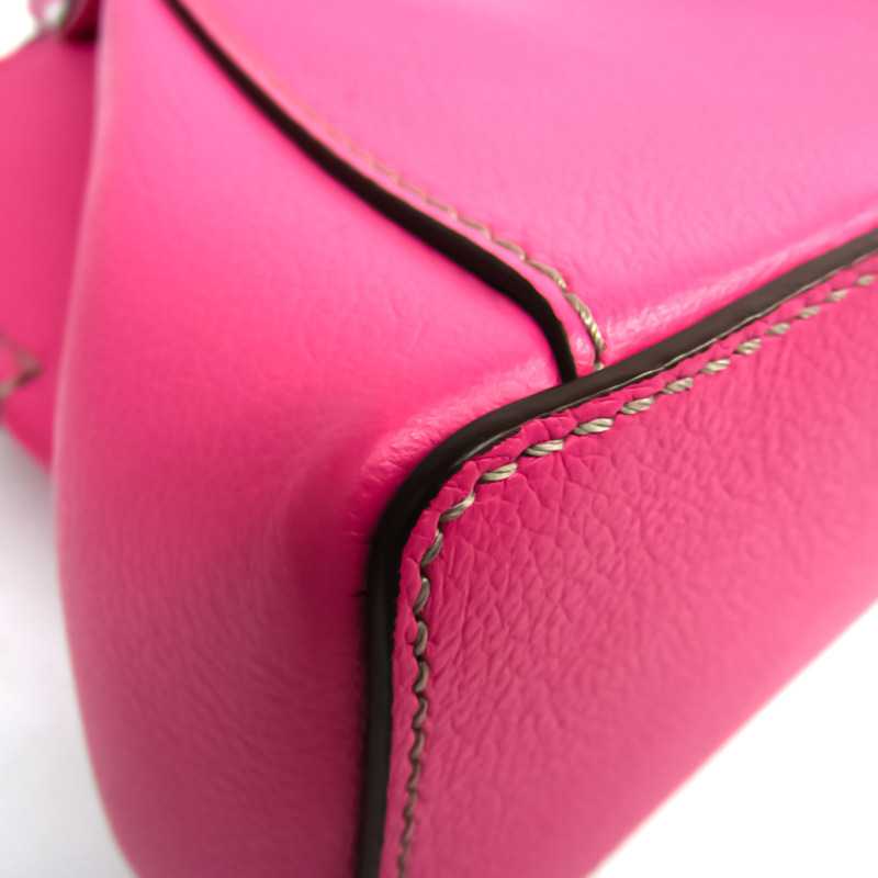 【日本直送】卡地亞 C DE CARTIER MINI L1001912 女士皮革單肩包 粉色-3