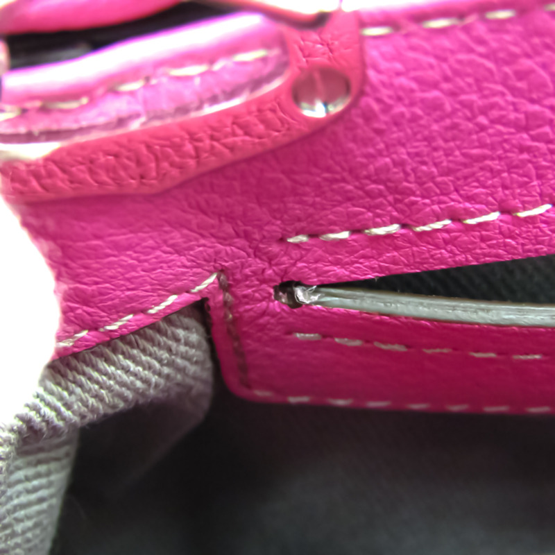 【日本直送】卡地亞 C DE CARTIER MINI L1001912 女士皮革單肩包 粉色-6