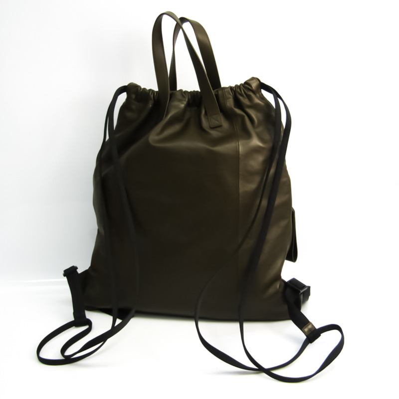 【日本直送】Bottega Veneta 567222 中性皮革背包，托特包卡其色-1