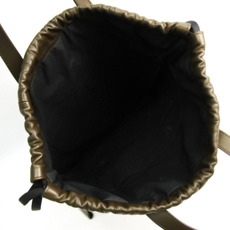 【日本直送】Bottega Veneta 567222 中性皮革背包，托特包卡其色-2