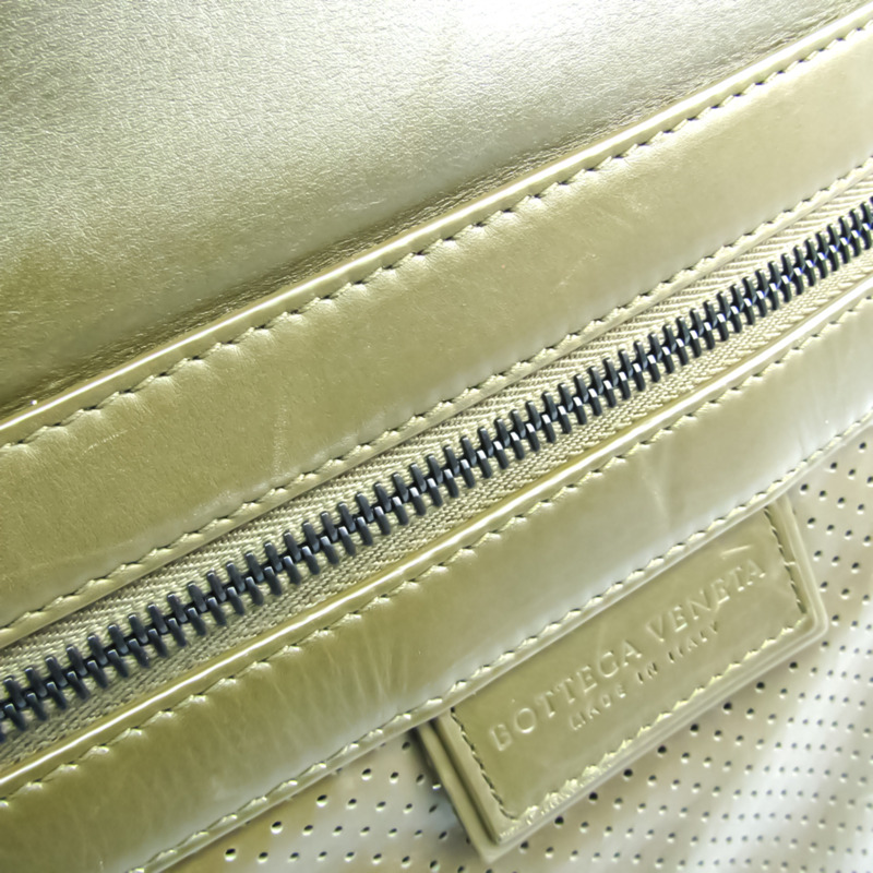 【日本直送】Bottega Veneta 567222 中性皮革背包，托特包卡其色-5