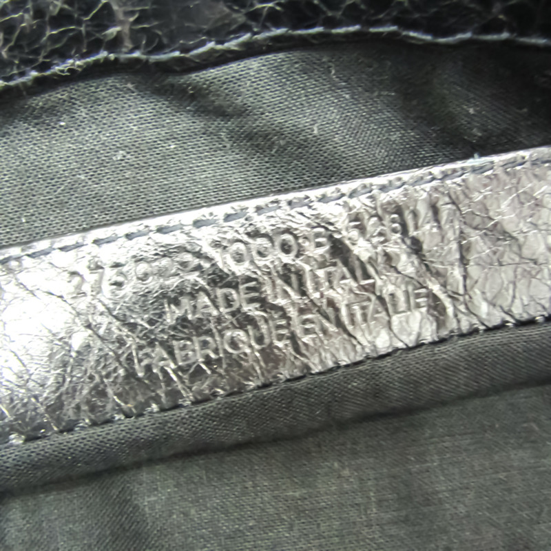 【日本直送】Balenciaga Classic Clip M 273022 中性皮革手拿包 黑色-8