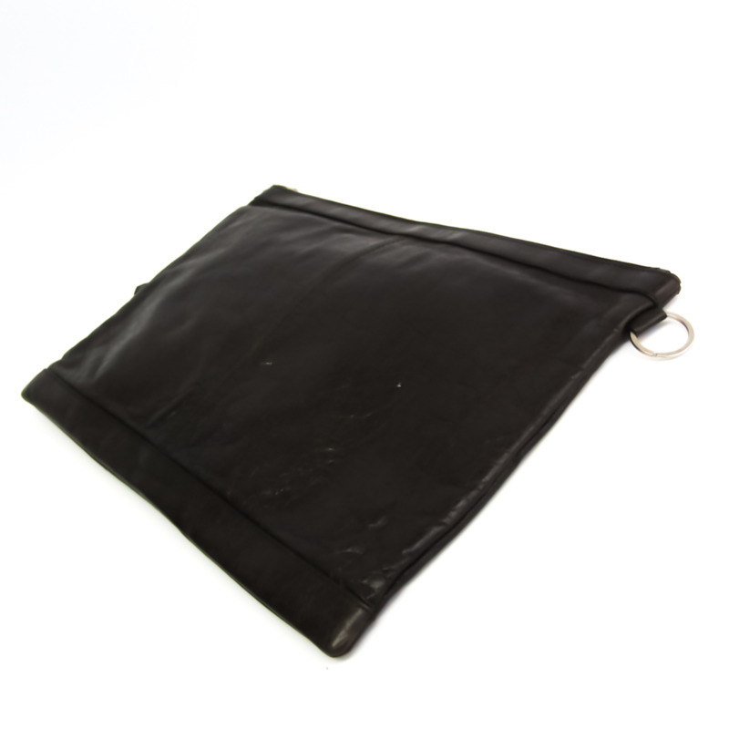 【日本直送】Balenciaga 273023 中性皮革手拿包棕色-1