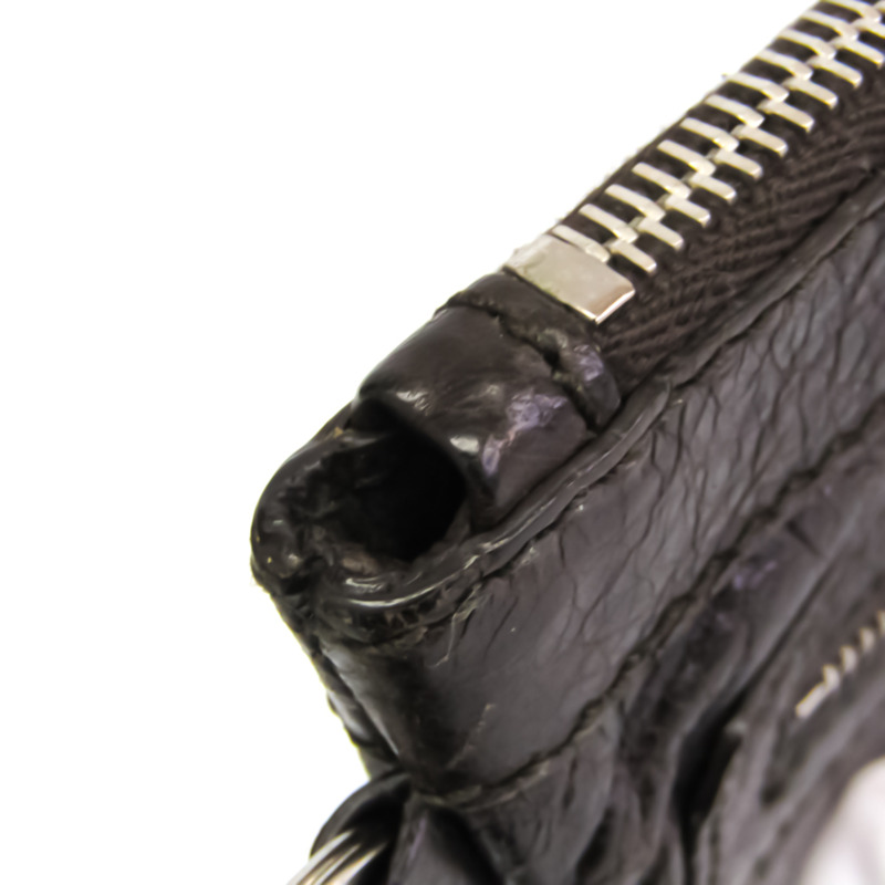 【日本直送】Balenciaga 273023 中性皮革手拿包棕色-7