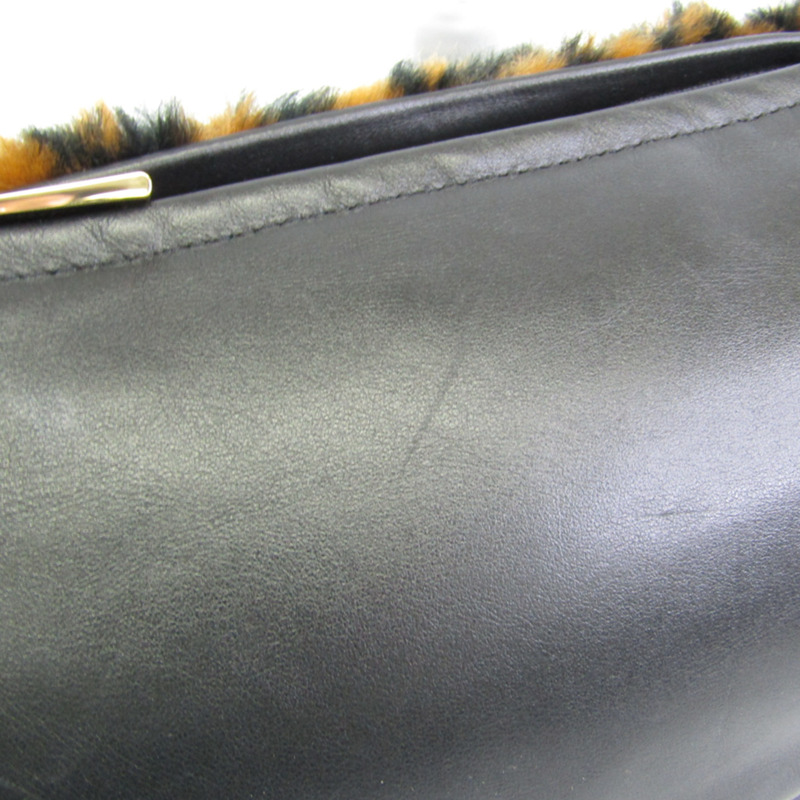 【日本直送】Michael Kors Mott 30F9GOXN6F 中性皮革單肩包，斜挎包 黑色，棕色-3