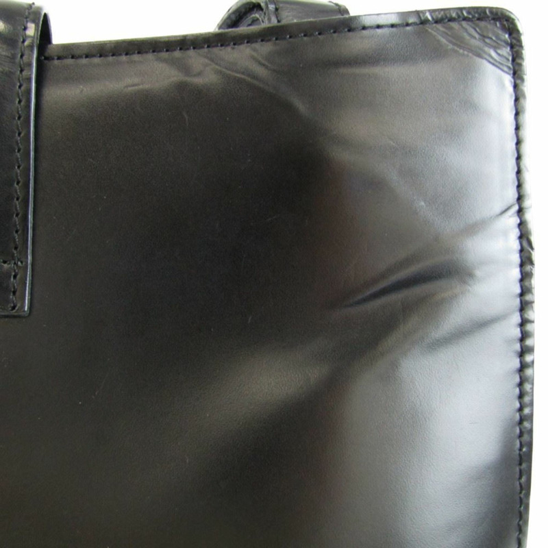 【日本直送】Bally 女士皮革手提包 黑色-4