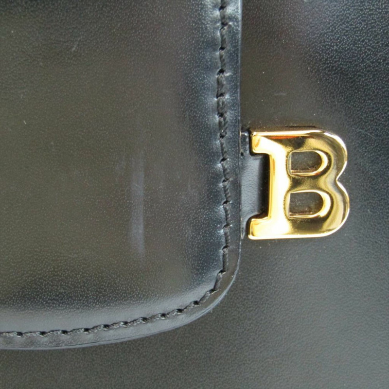 【日本直送】Bally 女士皮革手提包 黑色-6