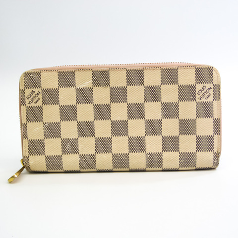 路易威登 Damier Graphite Zippy 錢包 Vertical N64436 女士 Damier 帆布長錢包（雙折） Azur