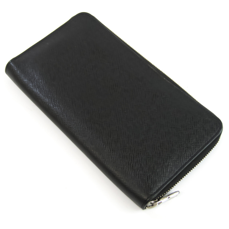 【日本直送】路易威登 Taiga Zippy Organizer NM M30056 男士 Taiga 皮革長錢包（雙折）黑色-1