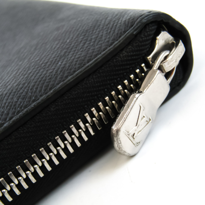 【日本直送】路易威登 Taiga Zippy Organizer NM M30056 男士 Taiga 皮革長錢包（雙折）黑色-4