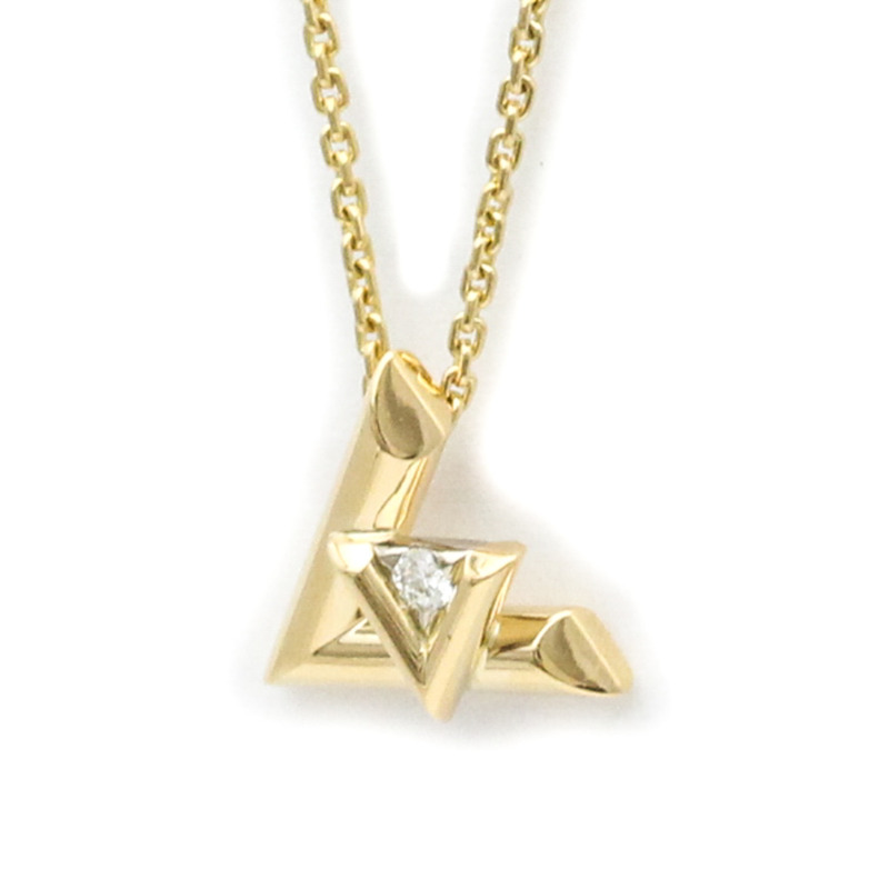 【日本直送】路易威登 LV Volt One 小號吊墜 Q93805 黃金 (18K) 鑽石男士、女士時尚吊墜項鍊克拉/0.03-1