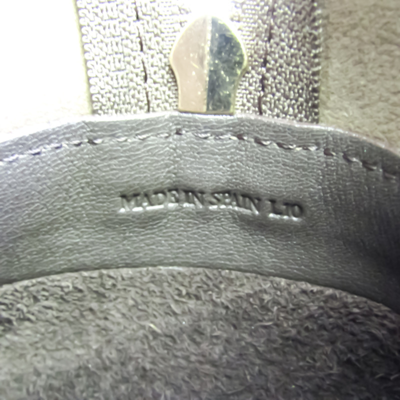 【日本直送】Loewe Amazona 32 女式皮革,麂皮手提包棕色,卡其棕色-11