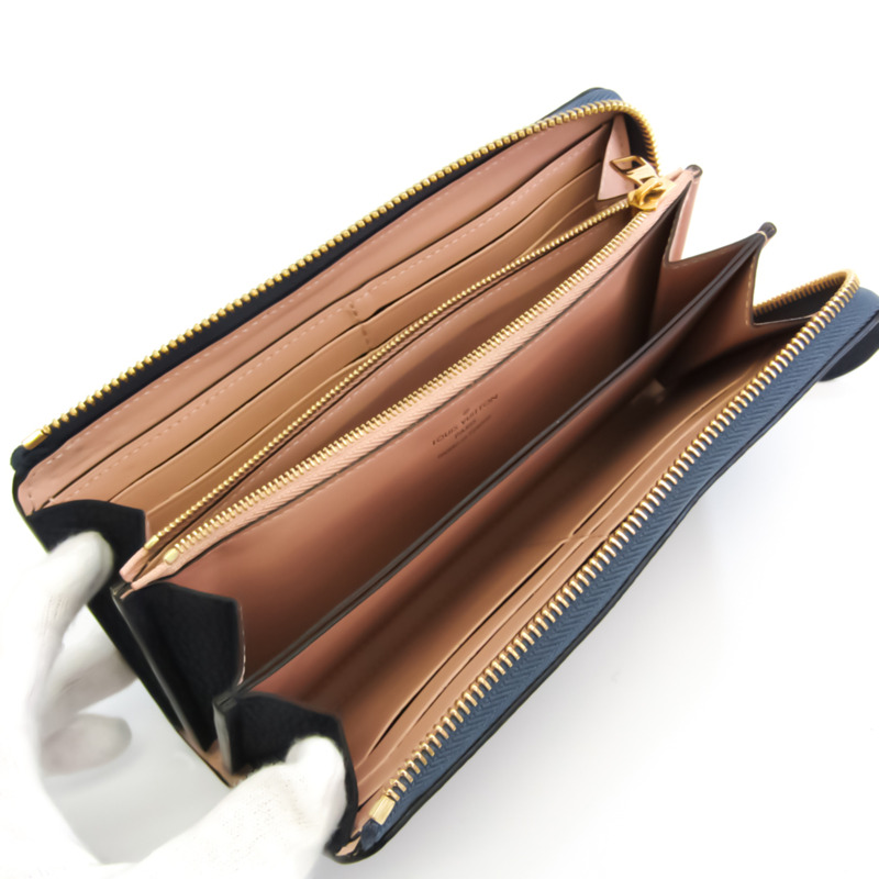 【日本直送】路易威登 Comet 錢包日本獨家 M68582 女士 Taurillon 皮革長錢包（雙折）海軍藍色-2