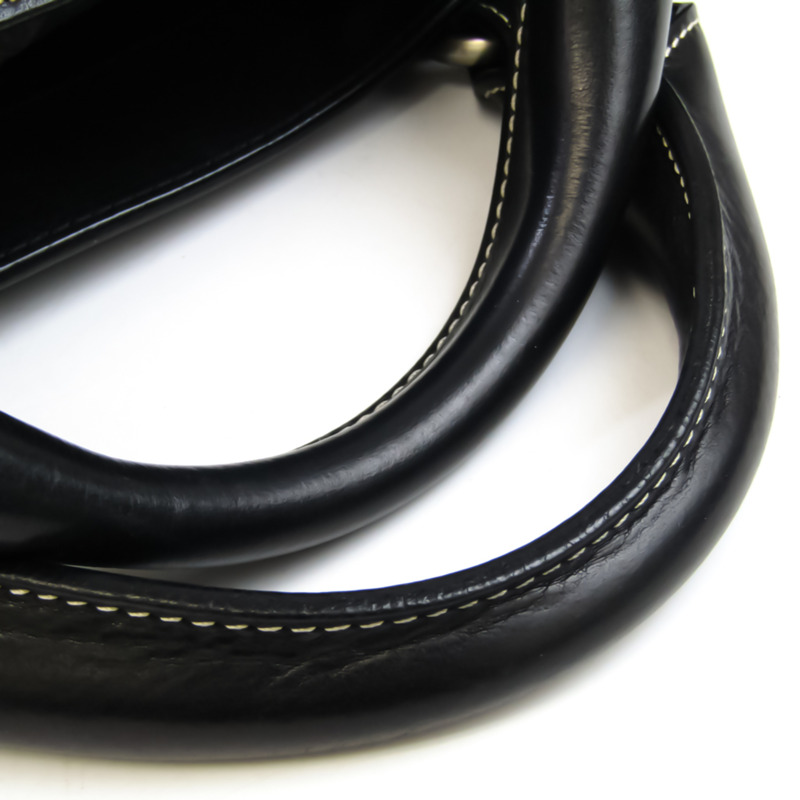 【日本直送】Celine Boogie 女士皮革手提包 黑色-4