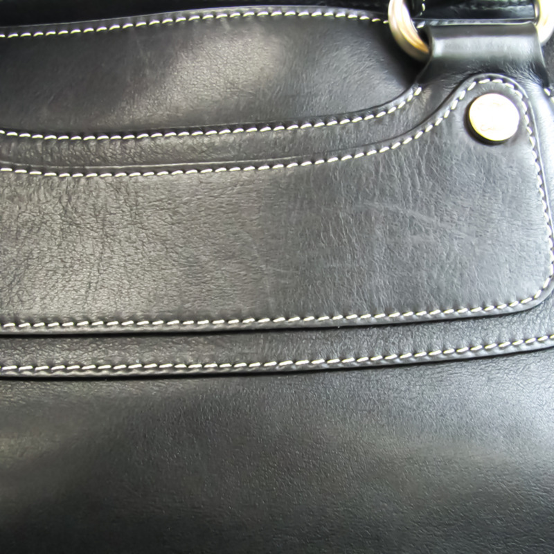 【日本直送】Celine Boogie 女士皮革手提包 黑色-6