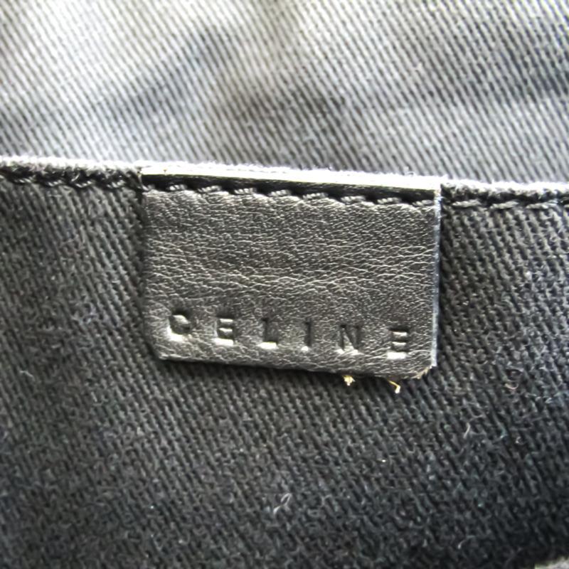 【日本直送】Celine Boogie 女士皮革手提包 黑色-10