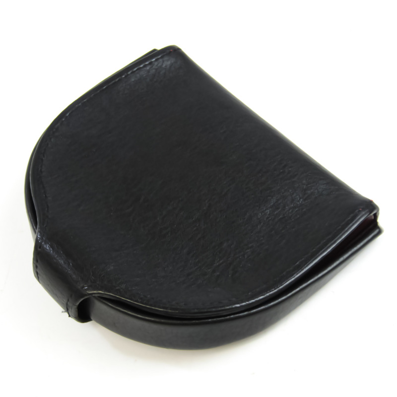 【日本直送】卡地亞 Must Mast De Cartier Horseshoe L3000572 中性皮革零錢包/硬幣盒黑色-1